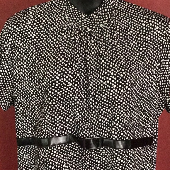 KC STEVENS POLKA DOT TOP SIZE 3X - Picture 3 of 4